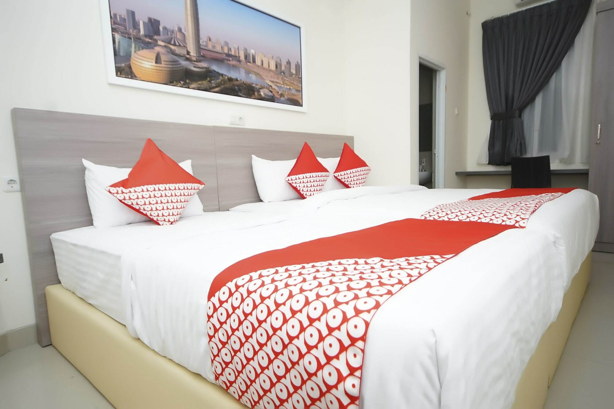 Oyo 251 The Maximus Inn Hotel Palembang Exterior foto